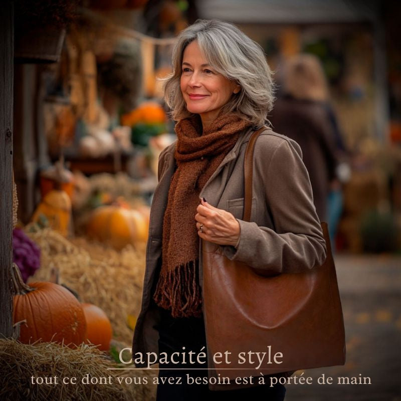 Lorena's Modern Chic | Sac en cuir élégant