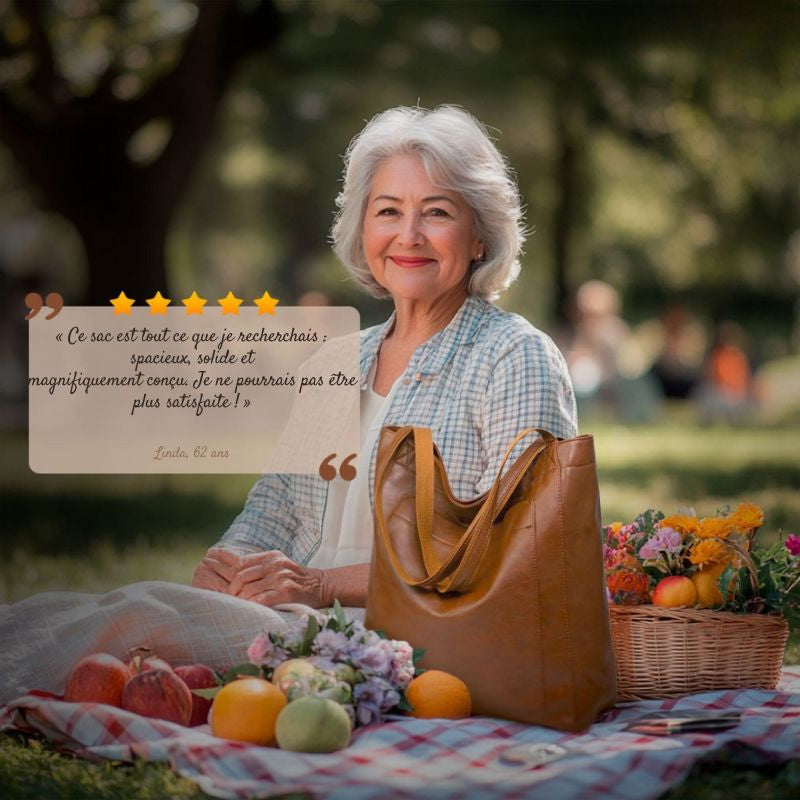 Lorena's Modern Chic | Sac en cuir élégant