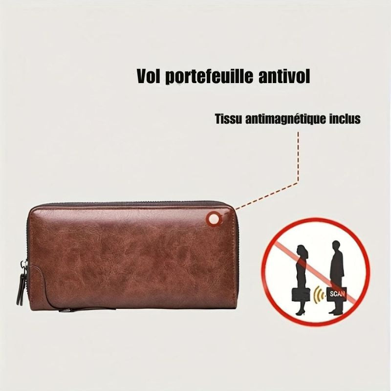 Pochette à fermeture éclair RFID Holden